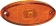 Feu de position LED 12V ovale orange