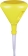 Entonnoir droit anti-éclaboussure 250mm avec flexible plastique et filtre