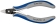 Pince coupante tête pointue coupe a ras 125mm avec ressort