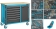 Etabli mobile assistent® avec assortiment - 314 pièces