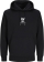 Sweat noir taille XXL unisexe Drakkar logo blanc