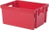 Bac de rangement rouge 30L 441x345x235mm Bac de rangement rouge 30L 441x345x235mm