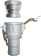 Embout mâle laiton 26/34 pour tuyau de 30mm