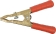 Pince laiton mors plat rouge 350A 168mm
