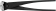 Tenaille russe 250mm démultipliée noire tête polie capacite 3,3mm