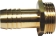 Embout mâle laiton 26/34 pour tuyau de 25mm