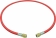 Flexible F1/4" / F1/4" SAE droit rouge 3m