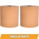 Ouate chamois 1000 formats 210x300mm - lot de 2 bobines