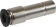 Raccord instantané métallique droit réduction 6-10mm - lot de 10 pcs