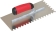 Platoir à colle inox 280x120mm dents carrées 8x8mm