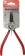 Pince droite 180mm pour circlips extérieur 19/60mm gainée - carte