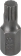Embout hexagonal 10x30mm avec empreinte XZN 8mm