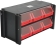 Module de rangement 6 boîtes à bec 102x170x75mm avec vitre transparente