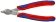 Pince coupante Super Knips® 125mm - Ressort - Bi-matière - Serre-Fils - Inox