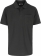 Polo manches courtes gris anthracite L