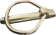 Goupille clip de sécurité 9,5mm