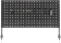 Panneau vertical perforé - 830x390mm