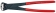 Tenaille russe 250mm démultipliée gainée tête polie capacite 3,3mm