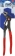Pince multiprise entrepassée avec bouton poussoir Cobra® quickset 250mm - carte