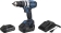 Perceuse/visseuse à percussions 20V - batterie 2Ah Li-ion - batterie 5Ah Li-ion - chargeur Perceuse/visseuse à percussions 20V - batterie 2Ah Li-ion - batterie 5Ah Li-ion - chargeur