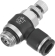Raccord instantané polymère régleur de débit pour tuyau 6mm