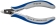 Pince coupante de précision petit biseau 120mm- Ressort - Bi-matière