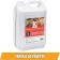Nettoyant mains d'atelier rouge parfum amande - bidon de 4,5L