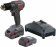 Perceuse visseuse brushless D3141 - 50Nm- 2 batteries Li-ion 2,5Ah