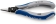 Pince de préhension de precision becs plats stries 130mm