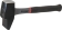 Marteau rivoir 50mm 1,6Kg avec manche fibre