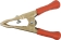 Pince laiton mors plat rouge 700A 178mm