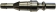 Raccord rapide male stoptac gaz sur tuyau 6-10mm