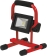 Projecteur LED 10W 800 lumens rechargeable portable sur pied