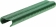 Agrafes grillage VR16 2-8mm vertes - blister de 400 pcs