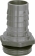 Raccord acier mâle 1" cannelé 25mm