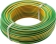 Câble rigide H07V-U 1,5mm² 25m jaune/vert