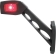 Feu de gabarit LED 12/24V côté gauche rouge/blanc/orange déporté coudé 180mm