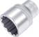 Douille 12 pans 1/2" de 30mm