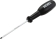 Tournevis plat 2,5x75mm à manche antidérapant trinamic® en 1 composant