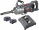 Clé à chocs 1" brushless 20V 4000Nm arbre long - 2 batteries Li-ion 5Ah