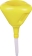 Entonnoir droit anti-éclaboussure 200mm avec flexible plastique et filtre