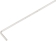 Clé mâle coudée hexagonale extra longue 2,5mm