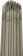 Electrode de soudage à l'arc rutile 2,5x350mm - boîte de 240 pcs