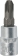 Douille tournevis 1/4" avec embout 37mm Pozidriv PZ3