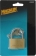 Cadenas corps laiton 40mm anse acier 2 clés - blister