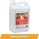 Nettoyant mains d'atelier rouge parfum amande - bidon de 4,5L avec pompe