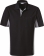 Polo manches courtes 185 g/m² noir/gris M