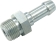 Jonction filetage cylindrique mâle 3/8" - 1 gorge - lot de 2 pcs