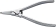 Pince droite 310mm pour circlips extérieur 85/140mm