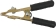 Pince laiton mors plat noire 250A 143mm